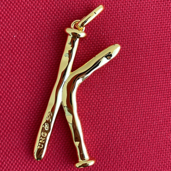 Uno de 50 • Initial K • Gold plated • Large - Picture 3 of 9